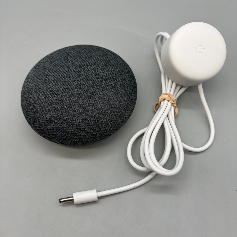 Google Nest Mini (2nd Gen) Smart Speaker Charcoal - Tested